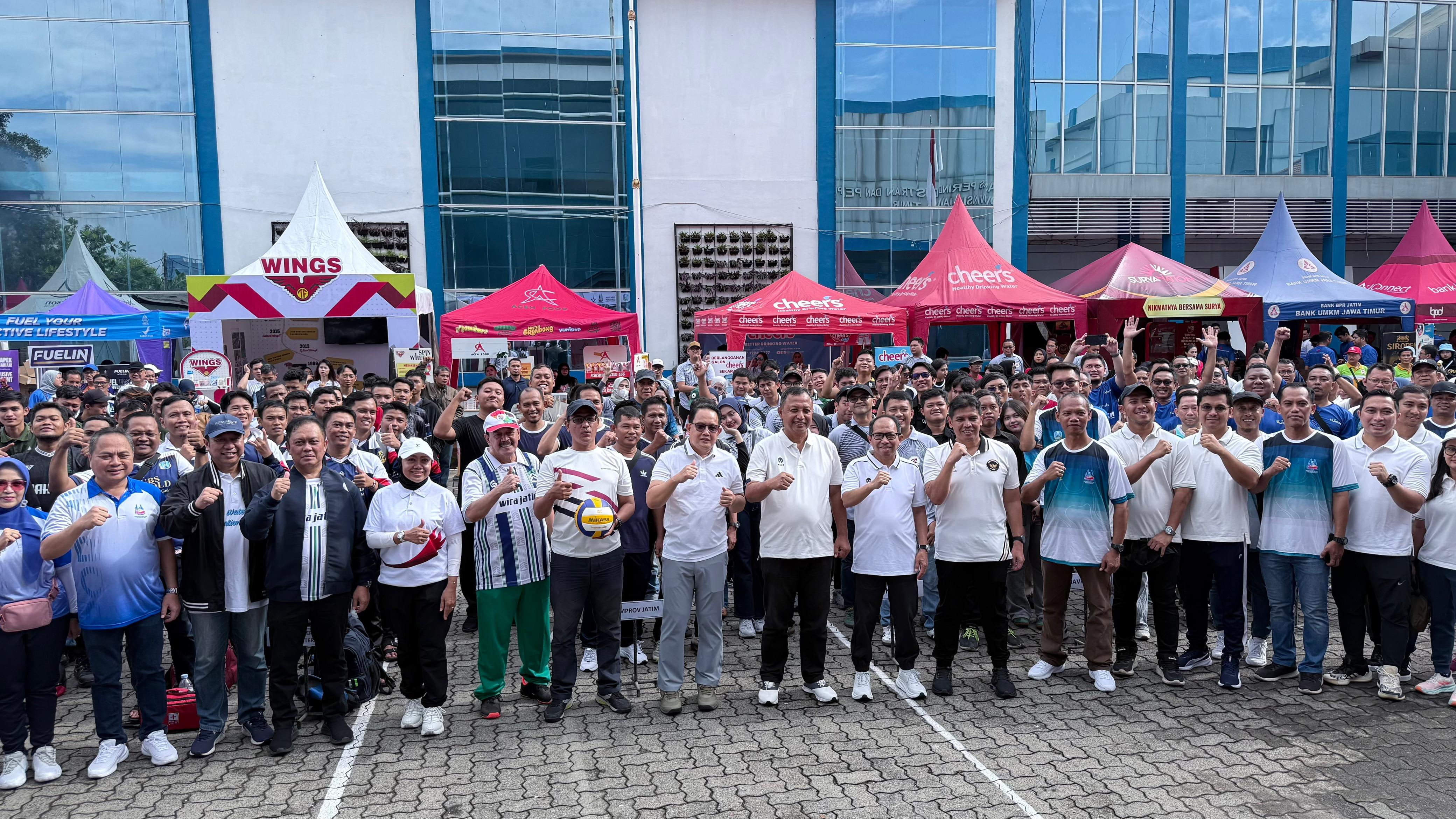 PT PWU Jatim Raih Prestasi di Pekan Olahraga Mitra Industri (PORMI) Jawa Timur 2025